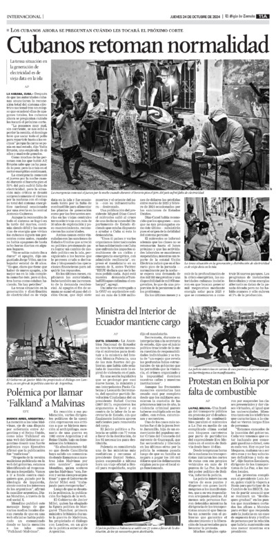 Nacional / Internacional página 11