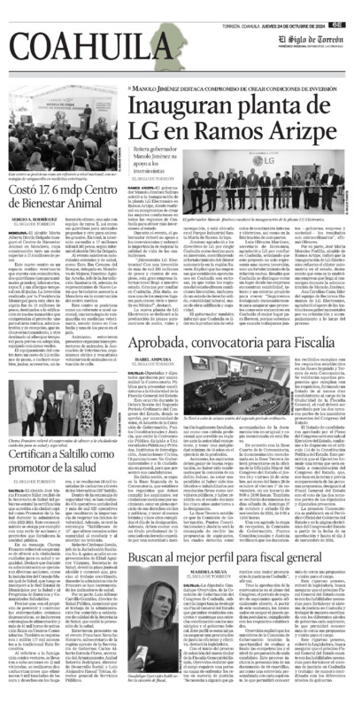 La Laguna página 6