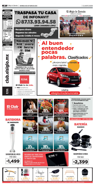 Clasificados página 2