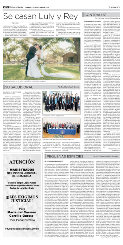 Nosotros / Sociales página 6