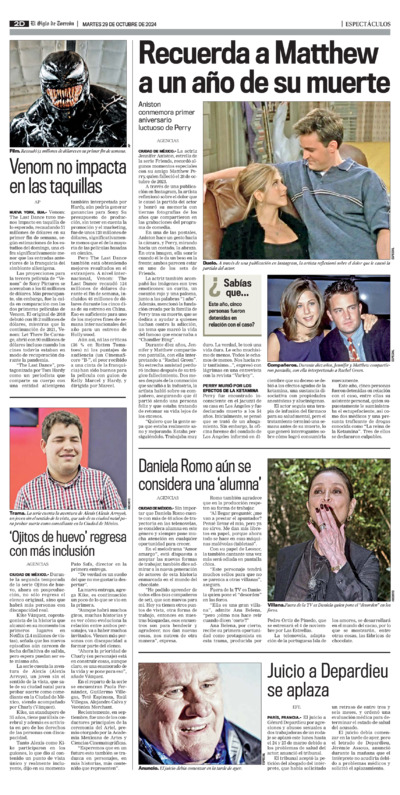 Espectáculos página 2