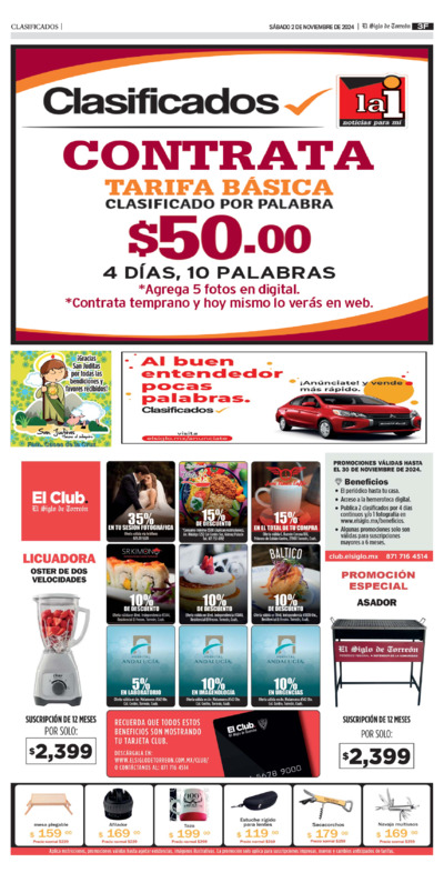 Clasificados página 3