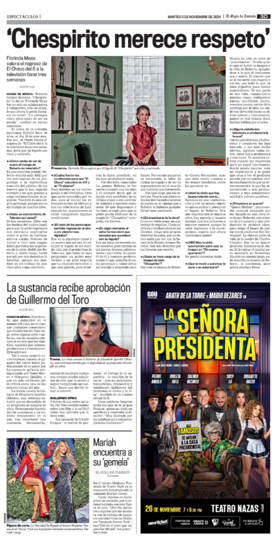 Espectáculos página 3