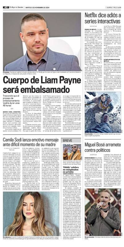 Espectáculos página 4