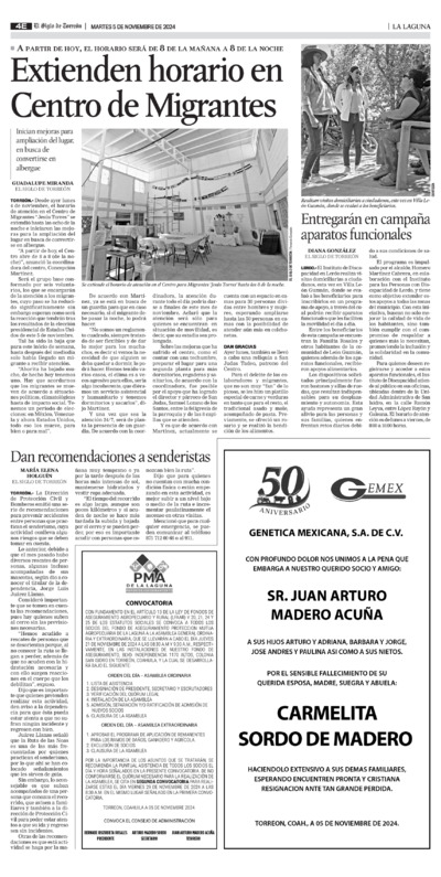 La Laguna página 4