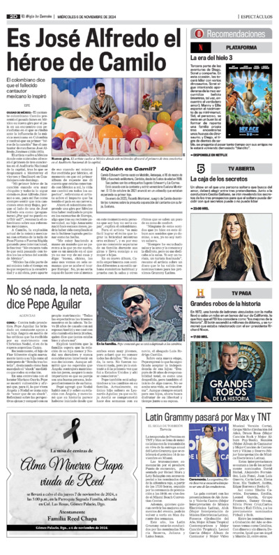 Espectáculos página 2