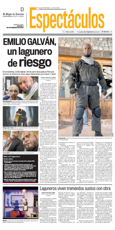 Espectáculos página 1