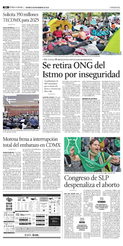 Nacional / Internacional página 8