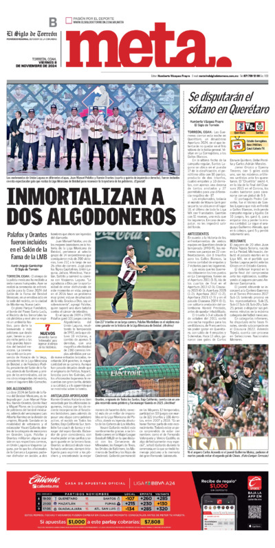 Deportes / Meta página 1