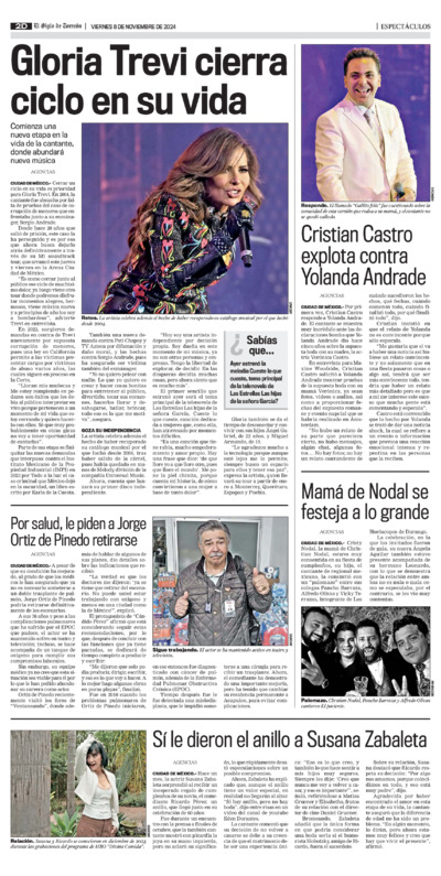 Espectáculos página 2