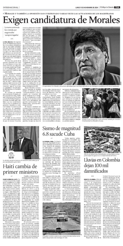 Nacional / Internacional página 11