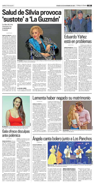 Espectáculos página 3