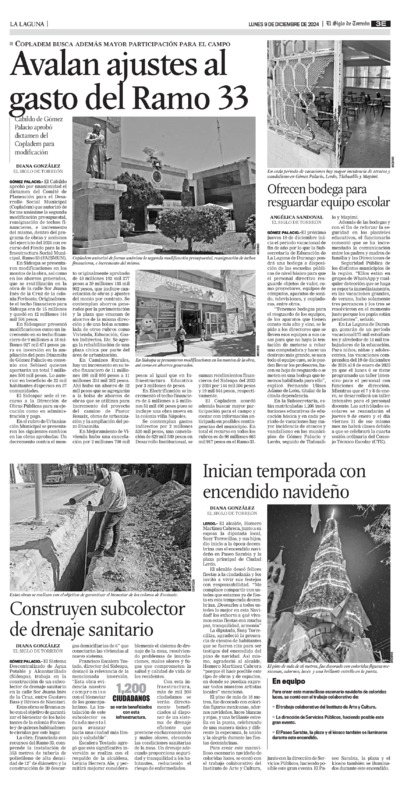 La Laguna página 3