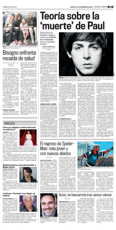 Espectáculos página 3