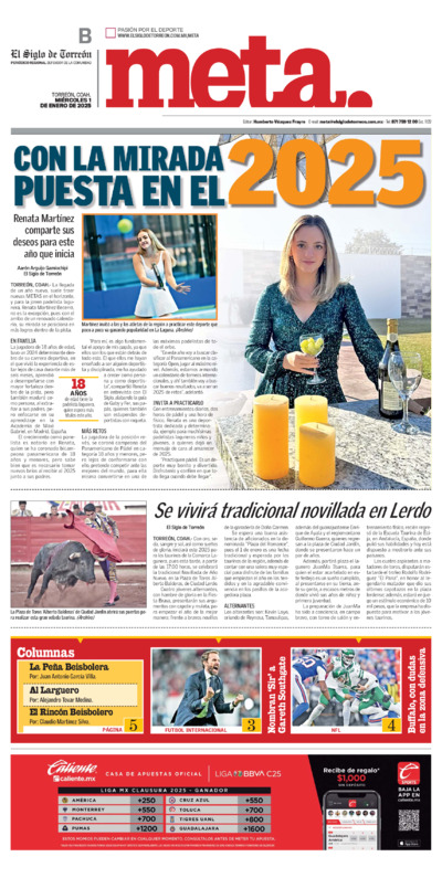 Deportes / Meta página 1
