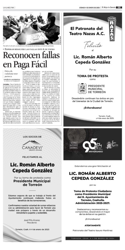 La Laguna página 3