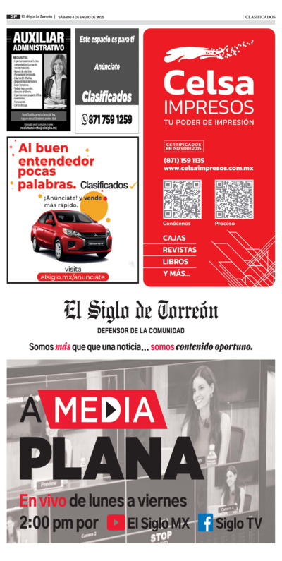 Clasificados página 2