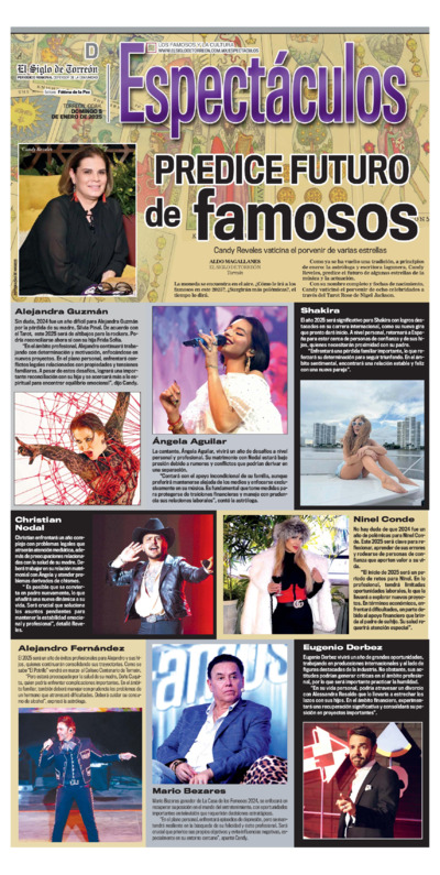 Espectáculos página 1