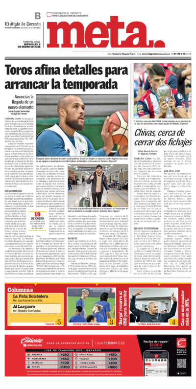 Deportes / Meta página 1