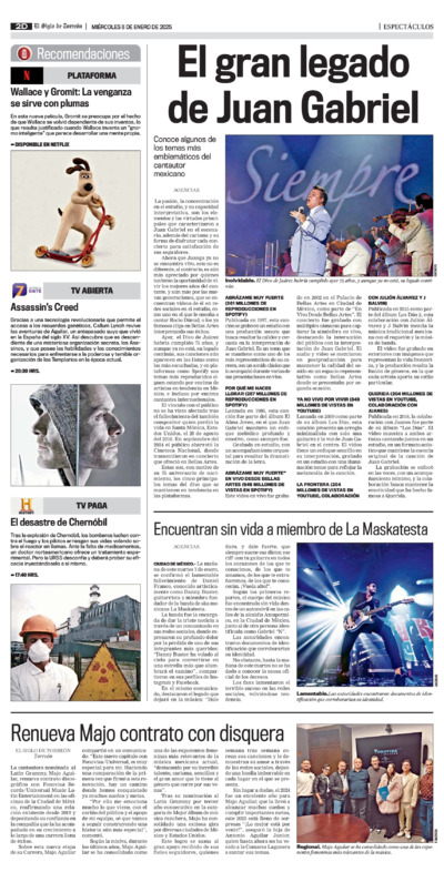 Espectáculos página 2
