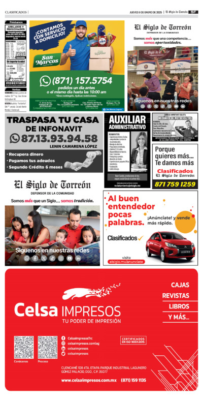 Clasificados página 2