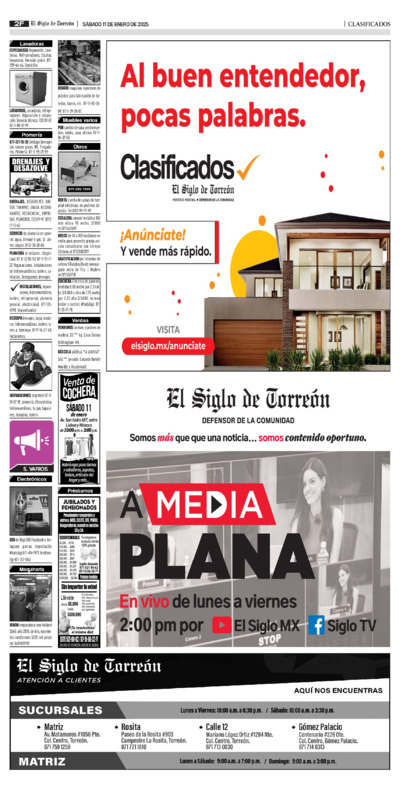 Clasificados página 2