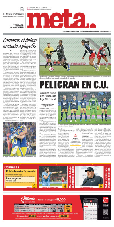 Deportes / Meta página 1