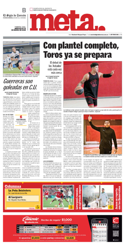 Deportes / Meta página 1