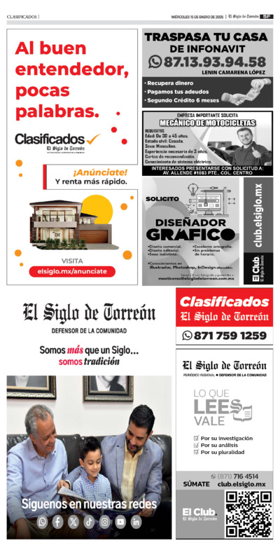 Clasificados página 2