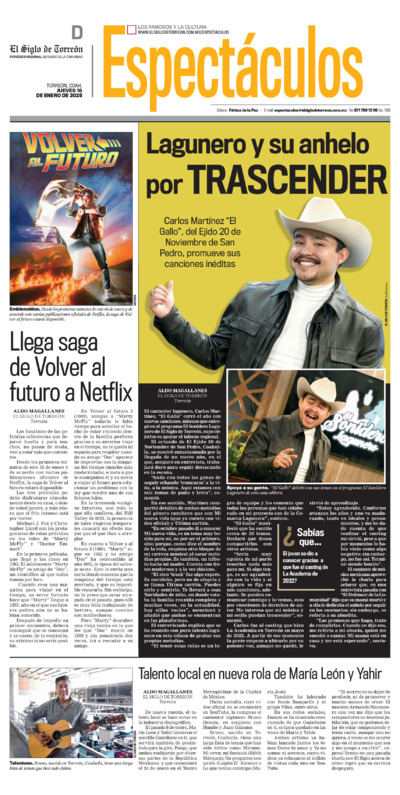 Espectáculos página 1