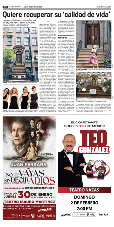 Espectáculos página 6