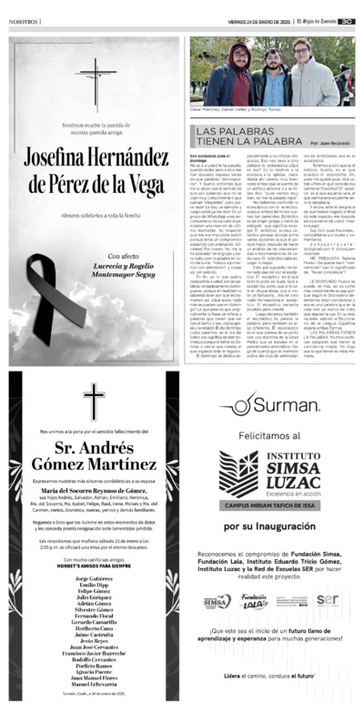 Nosotros / Sociales página 3