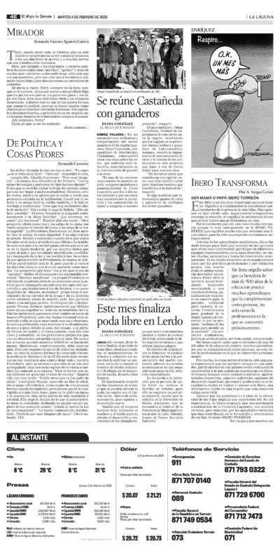 La Laguna página 4