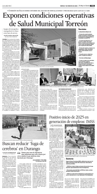 La Laguna página 11