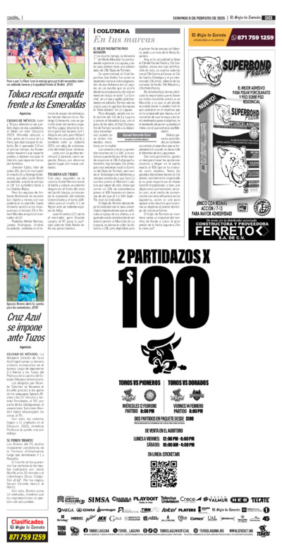 Deportes / Meta página 9