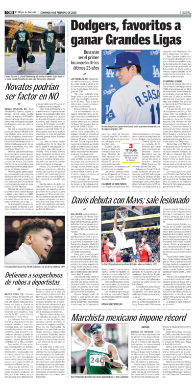 Deportes / Meta página 10