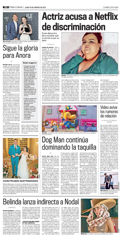 Espectáculos página 2