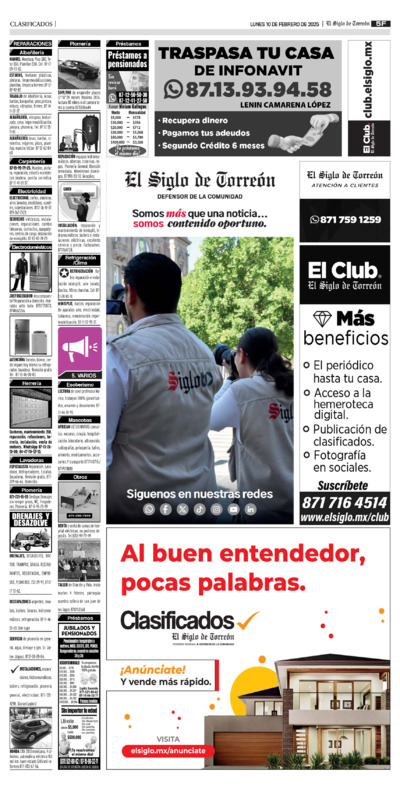 Clasificados página 2