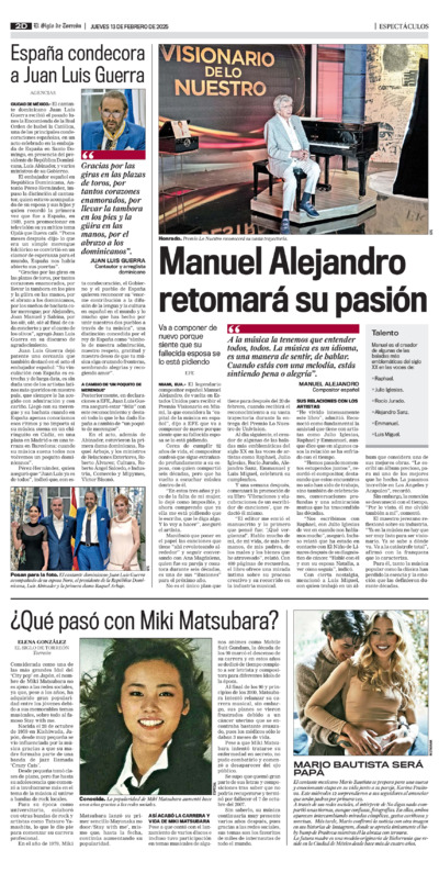 Espectáculos página 2
