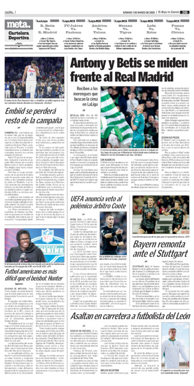 Deportes / Meta página 3