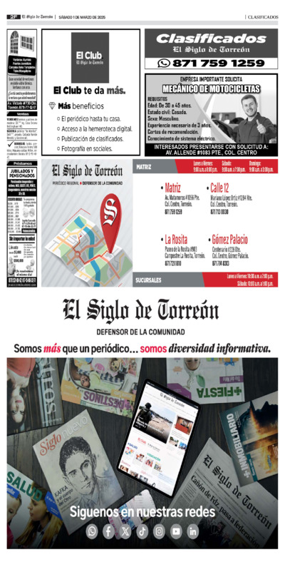 Clasificados página 2
