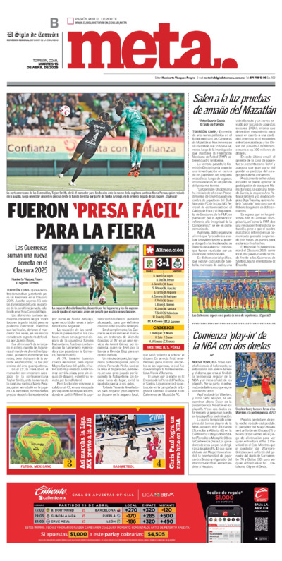 Deportes / Meta página 1