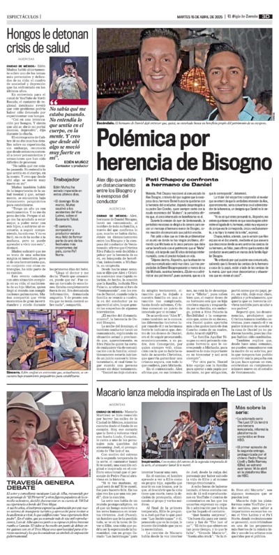 Espectáculos página 3