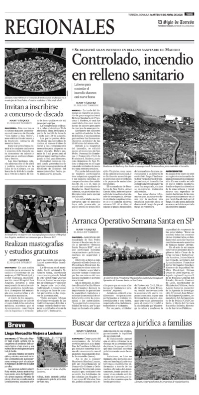 La Laguna página 10