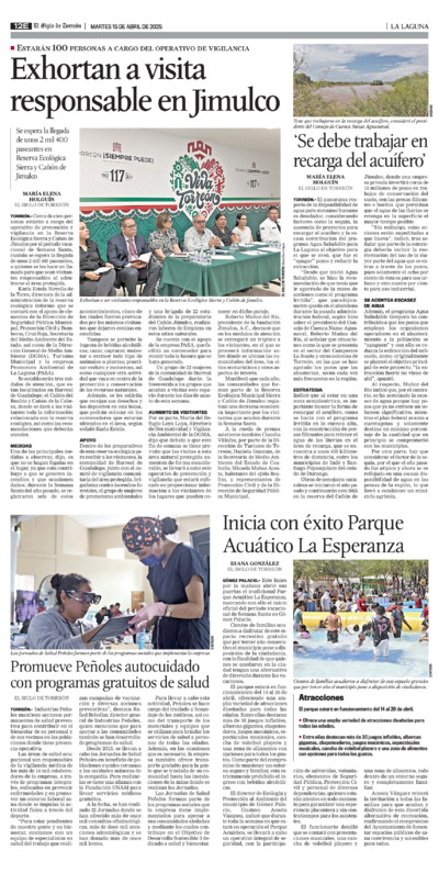 La Laguna página 12
