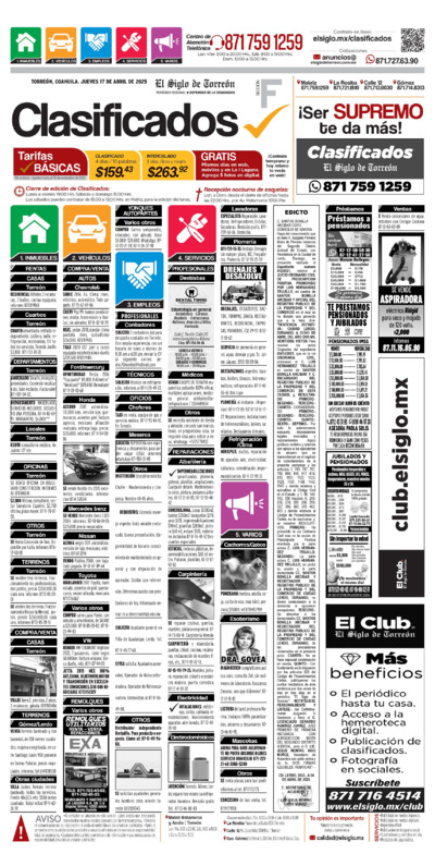 Clasificados