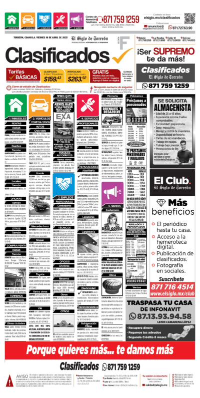 Clasificados