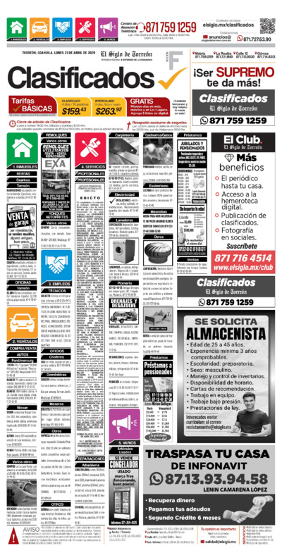 Clasificados