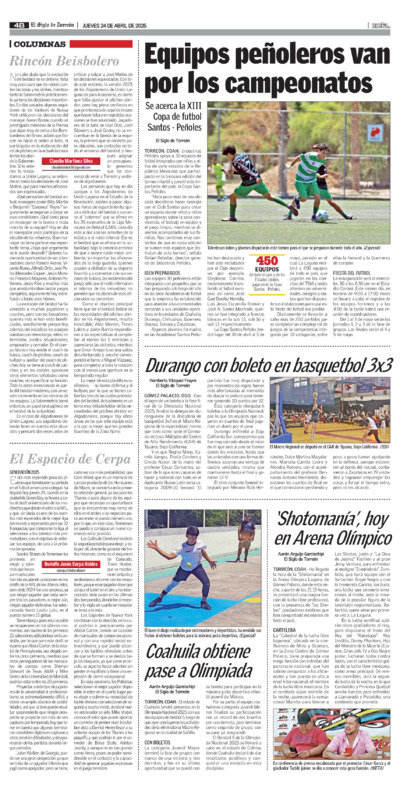 Deportes / Meta página 4