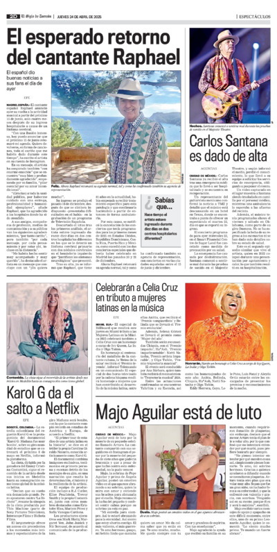 Espectáculos página 2